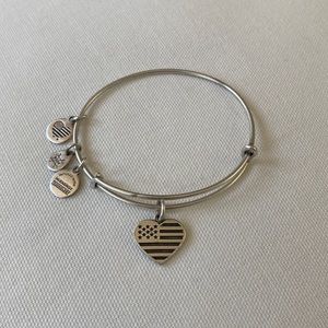 Alex & Ani Heart Bangle